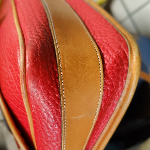 ♥️ VINTAGE ♥️ Dooney & Bourke All Weather Leather Equestrian Bag - Picture 15 of 16